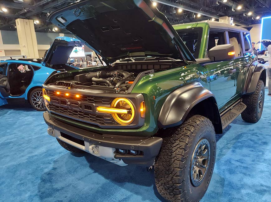 Photo of Ford SUV at NC Auto Show