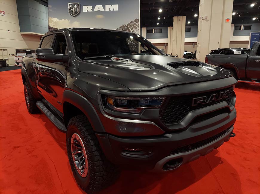 Photo of Dodge Ram truck at NC Auto Show