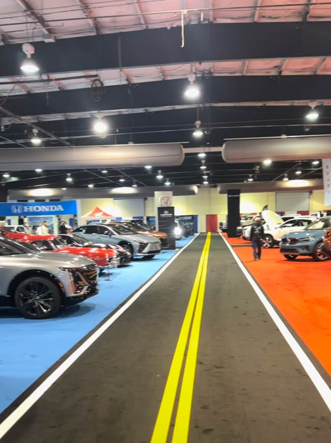 Photo of cars at NC Auto Expo